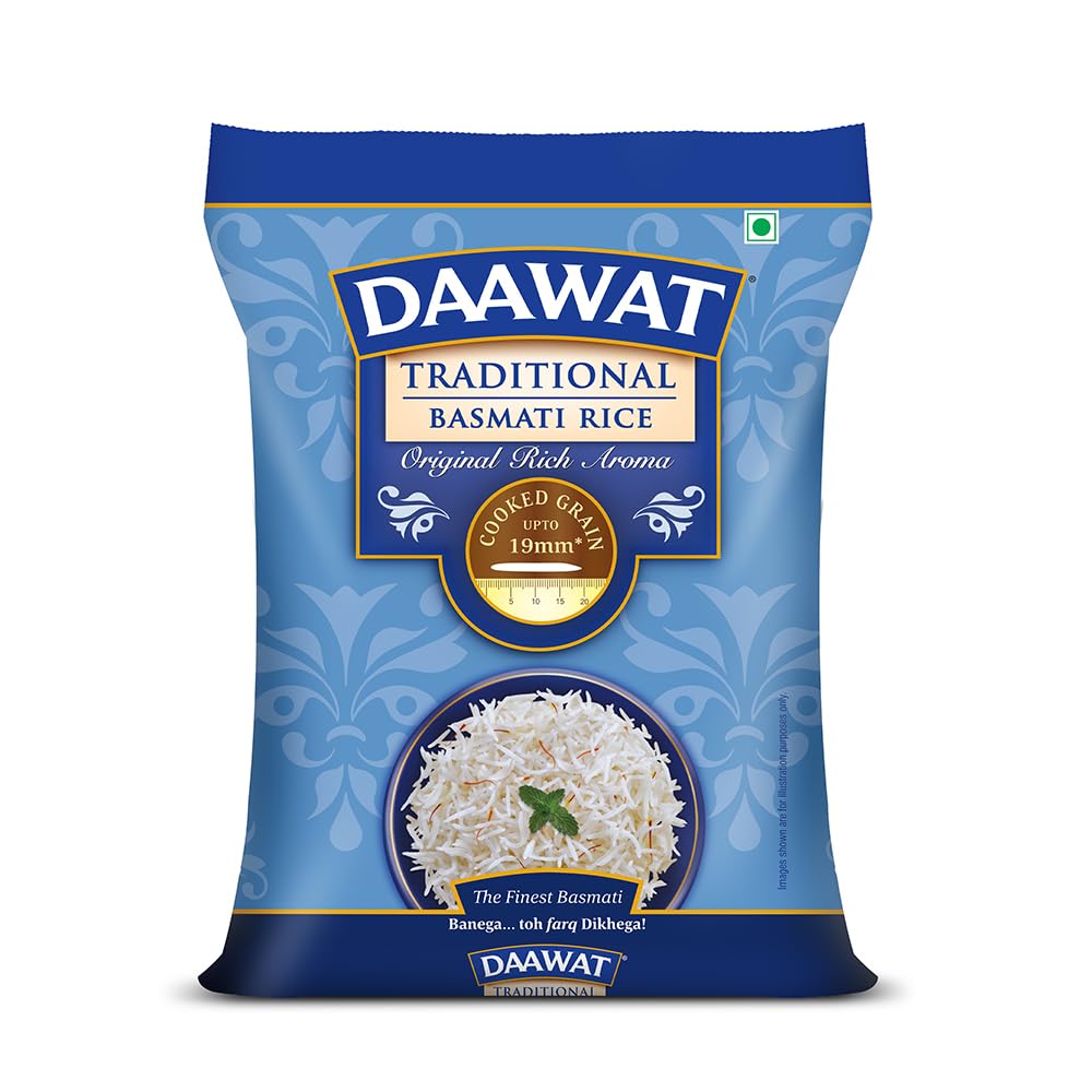 Daawat Traditional Basmati Rice 5Kg